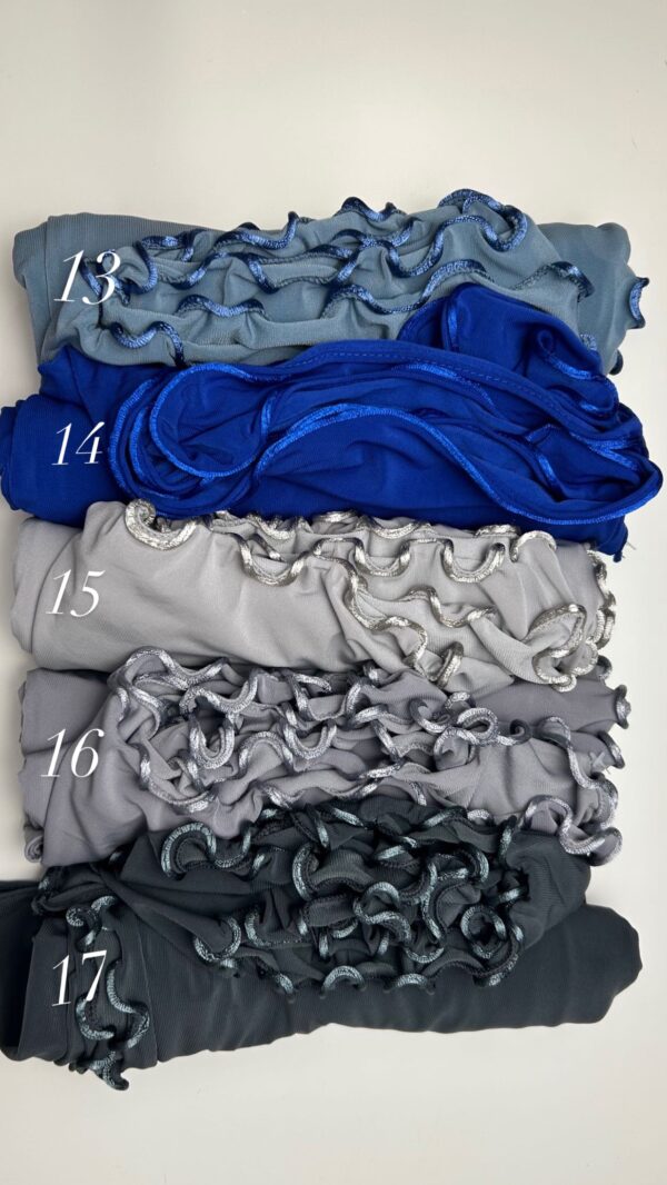 Hijab licra premium con volantes - Imagen 5